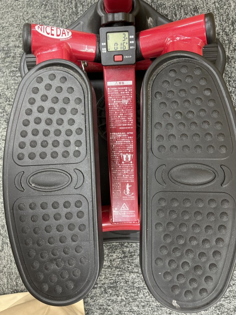 OG188100 ショップジャパン 健康ステッパー NICEDAY ナイスデイ 昇降運動 エクササイズ 健康器具 現(xiàn)狀品