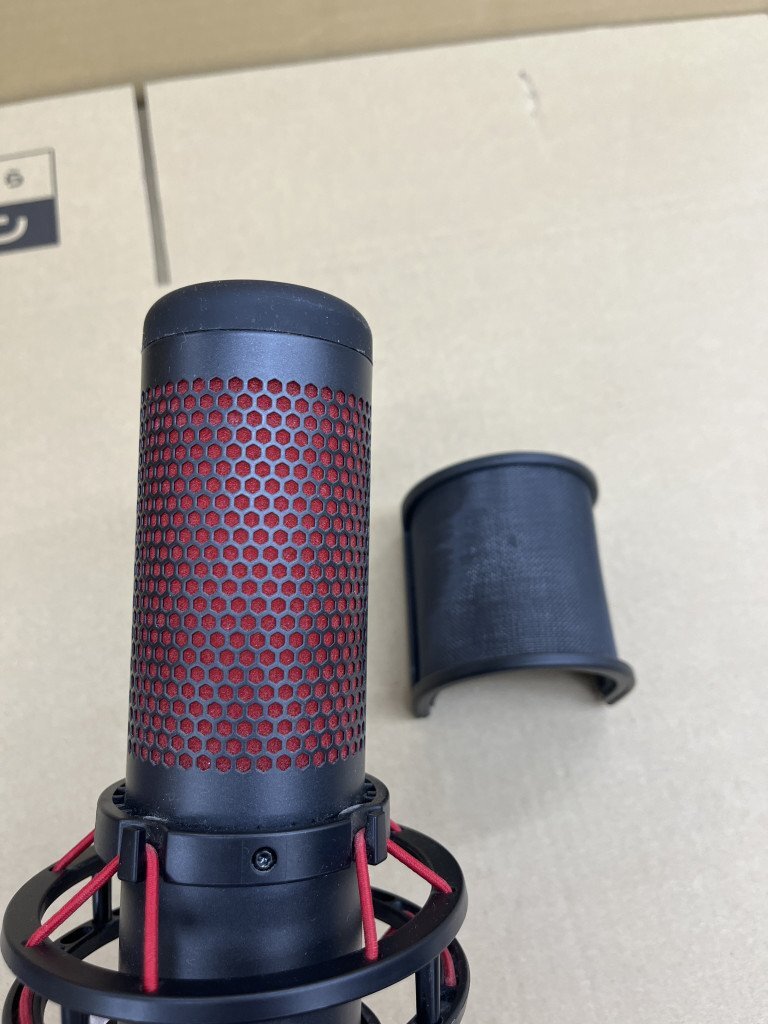 OG188221 【動作未確認(rèn)】Kingston HyperX ブラック コンデンサーマイク ゲーミングマイク 現(xiàn)狀品