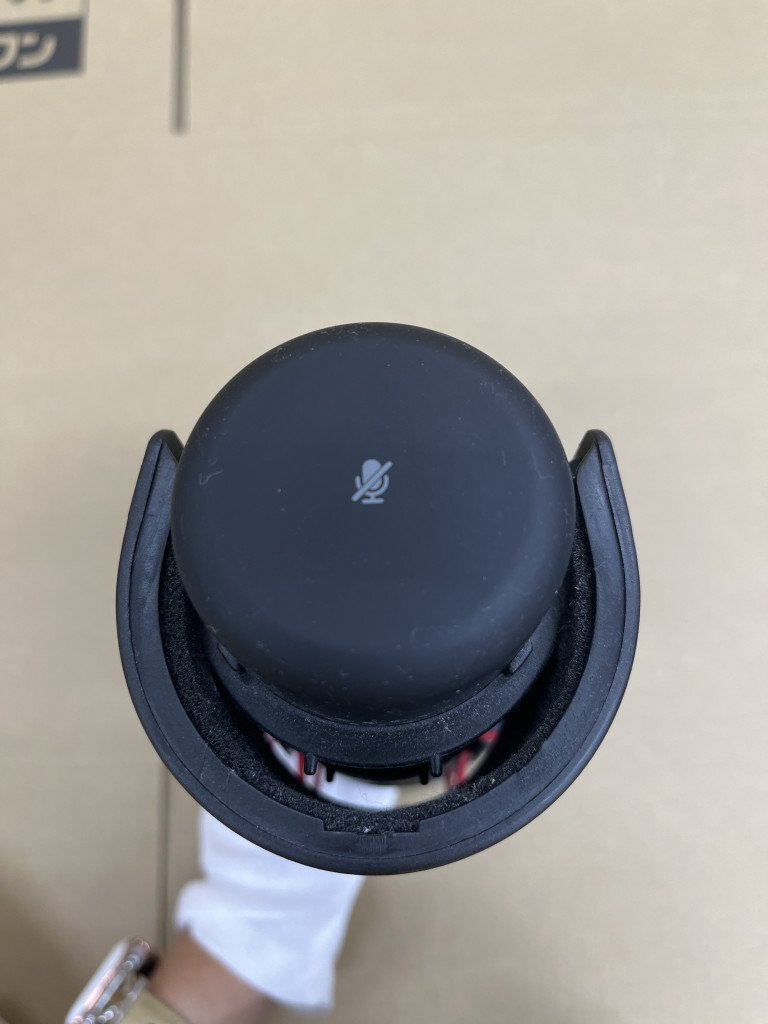 OG188221 【動作未確認(rèn)】Kingston HyperX ブラック コンデンサーマイク ゲーミングマイク 現(xiàn)狀品