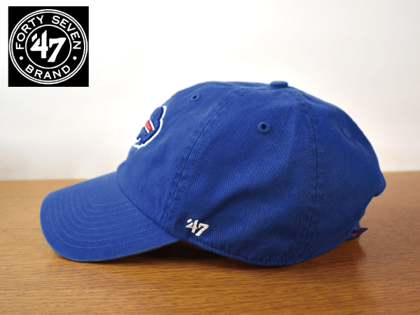 K327《未使用品》47 BRAND 47ブランド【フリーサイズ】BUFFALO BILLS ビルズ NFL 野球帽 帽子 キャップ USモデル