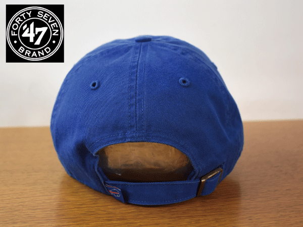 K327《未使用品》47 BRAND 47ブランド【フリーサイズ】BUFFALO BILLS ビルズ NFL 野球帽 帽子 キャップ USモデル