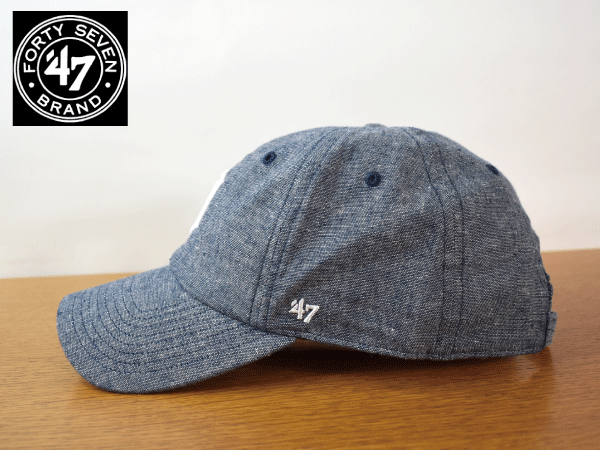 K893《未使用品》47 BRAND 47ブランド【フリーサイズ】DETROIT TIGERS タイガース MLB 野球帽 帽子 キャップ USモデル
