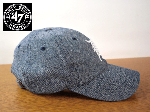 K893《未使用品》47 BRAND 47ブランド【フリーサイズ】DETROIT TIGERS タイガース MLB 野球帽 帽子 キャップ USモデル