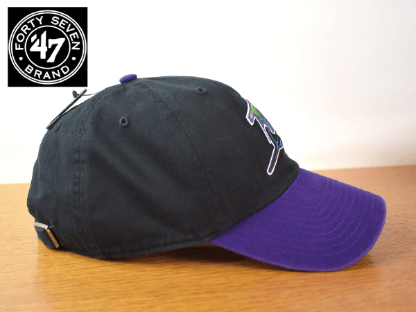 B909《未使用品》47 BRAND 47ブランド【フリーサイズ】TAMPA BAY RAYS レイズ MLB 野球帽 帽子 キャップ USモデル