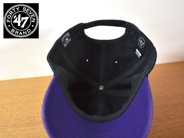 B909《未使用品》47 BRAND 47ブランド【フリーサイズ】TAMPA BAY RAYS レイズ MLB 野球帽 帽子 キャップ USモデル