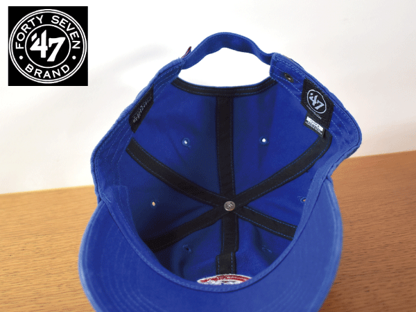 F854《未使用品》47 BRAND 47ブランド【フリーサイズ】CHICAGO CUBS カブス MLB 野球帽 帽子 キャップ USモデル