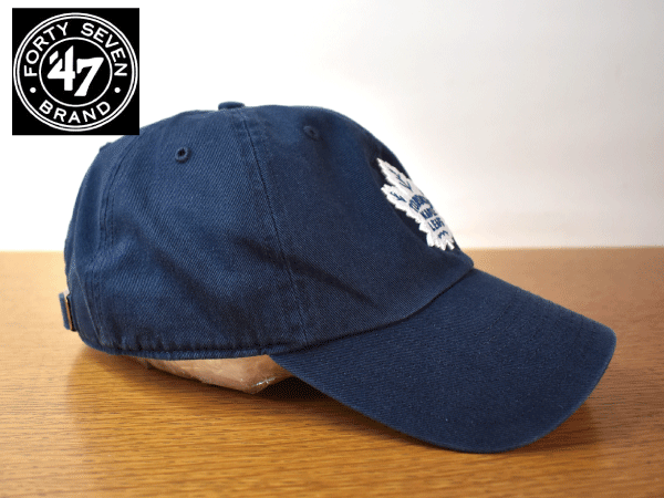 F442《未使用品》47 BRAND 47ブランド【フリーサイズ】TORONTO MAPLE LEAFS メープルリーフス NHL 野球帽 帽子 キャップ USモデル