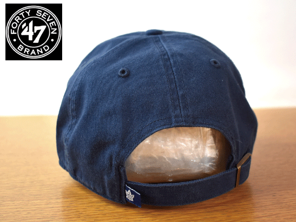 F442《未使用品》47 BRAND 47ブランド【フリーサイズ】TORONTO MAPLE LEAFS メープルリーフス NHL 野球帽 帽子 キャップ USモデル
