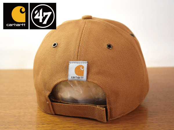 K903《未使用品》47 BRAND × Carhartt カーハート【フリーサイズ】BOSTON CELTICS セルティックス NBA 帽子 キャップ USモデル
