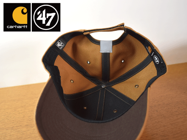 K903《未使用品》47 BRAND × Carhartt カーハート【フリーサイズ】BOSTON CELTICS セルティックス NBA 帽子 キャップ USモデル