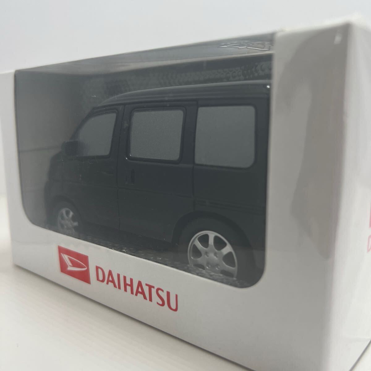 非売品 DAIHATSU ディーラー特注 ATRAI WAGON 黒 ブラック ダイハツ アトレーワゴン カラーサンプル プルバックカー ミニカー_画像7