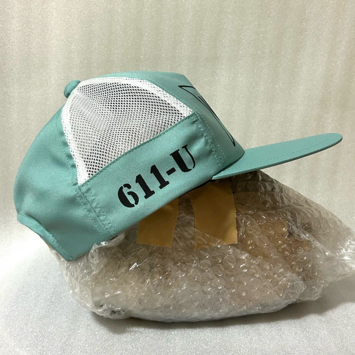 weirdo メッシュキャップ トラッカーキャップ アメカジ weirdo ウィアード 古着スナップバックメッシュキャップ SAX