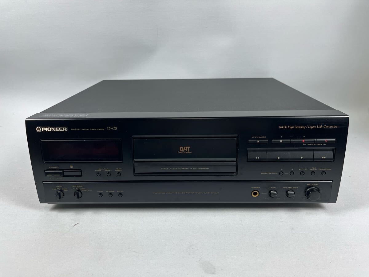 PIONEER D-05 DAT панель электризация проверка Junk Pioneer звуковая аппаратура 
