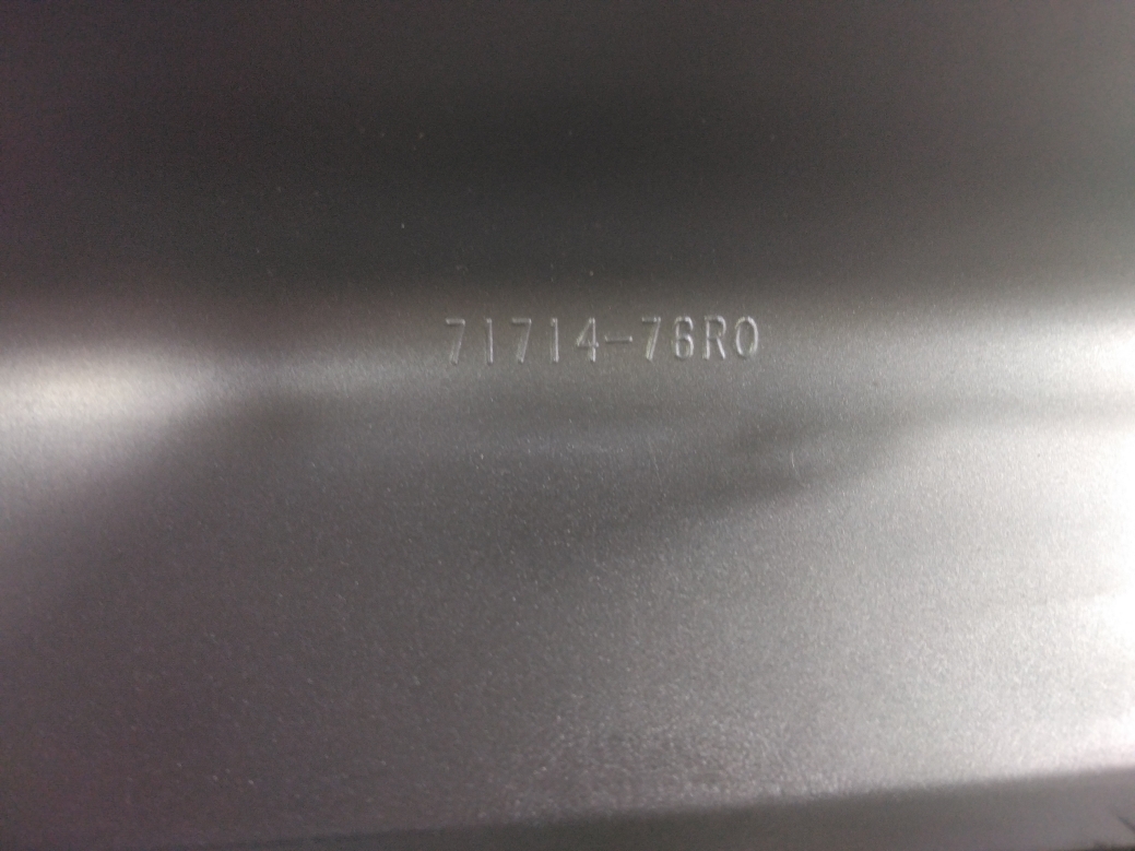 新品 MN71S クロスビー XBEE ノーマル フロント バンパー ロアガーニッシュ パネル シルバー 71714-76R0_画像3