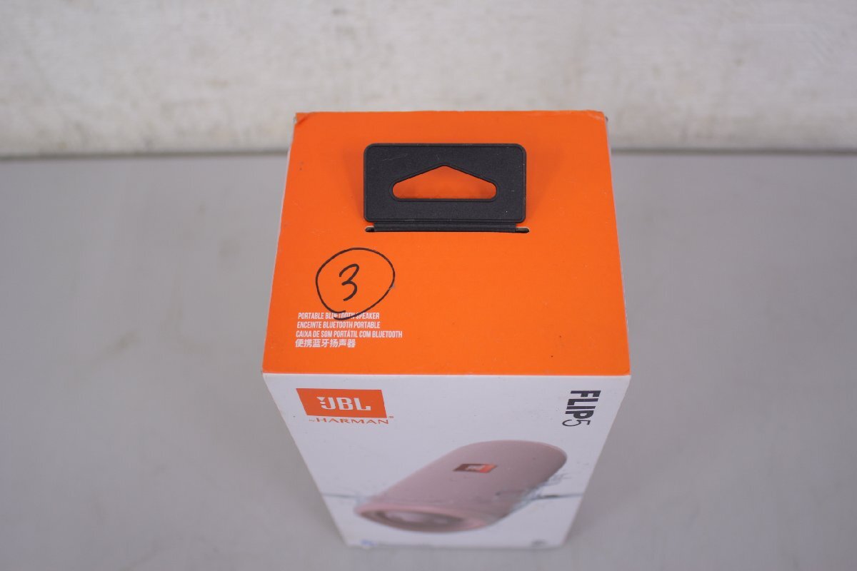 ☆【1K0603-12】 JBL by HARMAN ウォータープルーフ スピーカー FILP5 説明書?元箱付 動作保証