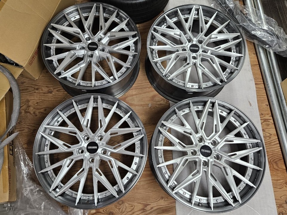 【美品】アルミホイール NOBLESSE 201 22インチ 10J+36 PCD130 5穴 メルセデス?ベンツ Gクラス G63 4本セット