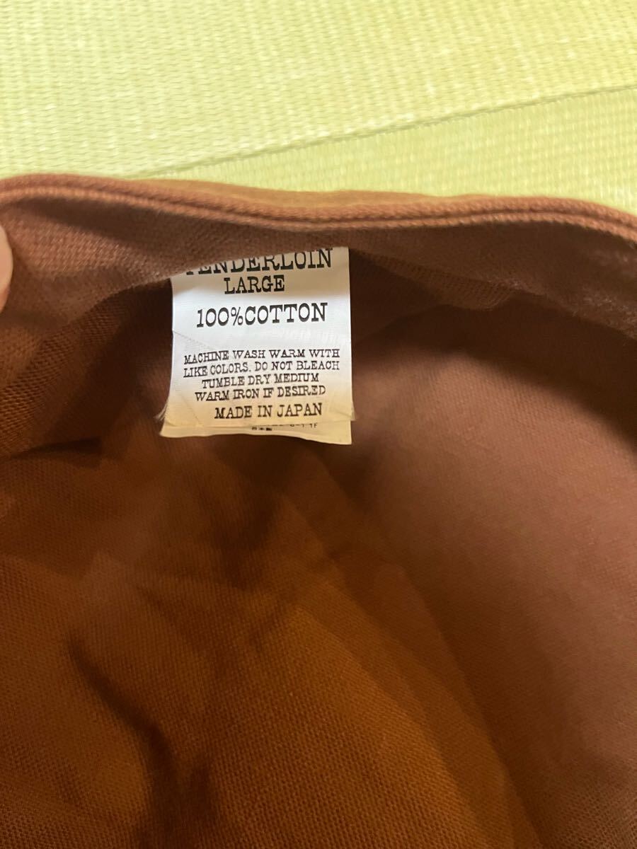 【美品】テンダーロイン TENDERLOIN T-OCTAGON ワークキャップ キャップ