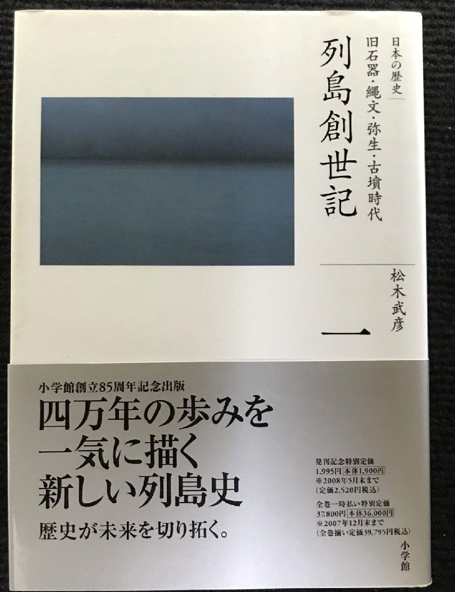 舊石器?縄文?彌生?古墳時代 列島創(chuàng)世記 (全集 日本の歴史 1)
