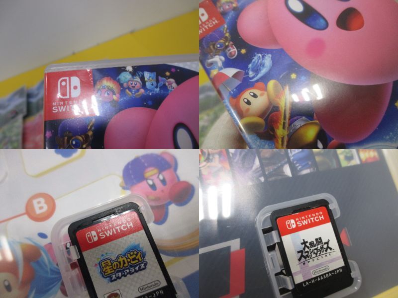 054)ニンテンドー Switchソフト 14本 まとめ ゼノブレイド2/ピクミン3/マリパ/スマブラ/ゼルダ無雙/カービィ/釣りスピ/ベヨネッタ3 等