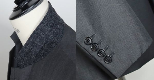 Dior Homme 2B wool jacket pant suit size 48 ディオールオム ウール ジャケット パンツ スーツ b9676