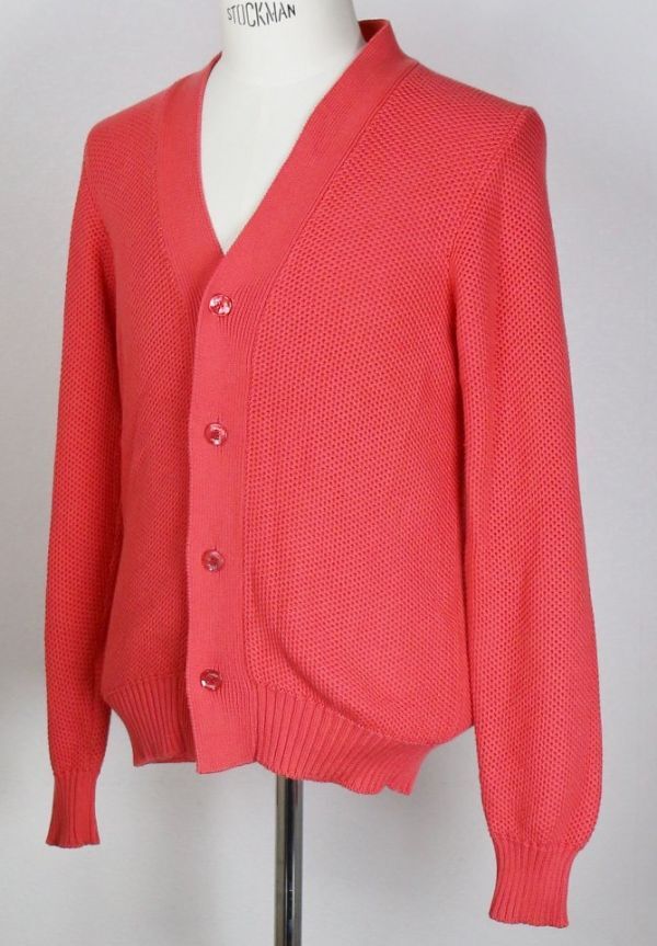 Brioni cotton knit cardigan size 46 ブリオーニ コットン ニット カーディガン b9564