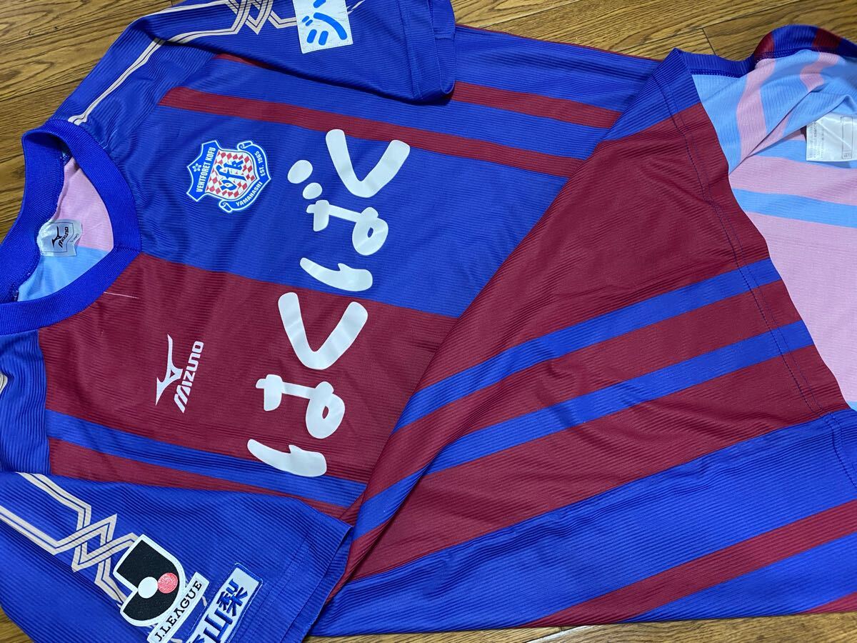 2012 ヴァンフォーレ甲府ホームユニフォーム　Mizuno社制　ミズノ（株）ダヴ?！【疂蓯“睾梦摹∩奖居⒊肌∽簟┠鞠琛∈⑻飫偲健逄锎蠼? bimg=