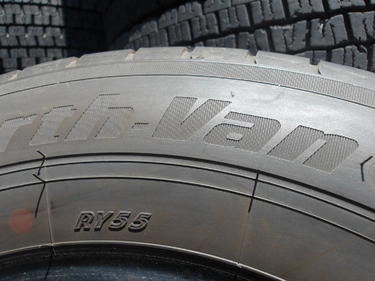 P95-12 送料無(wú)料 195/80R15 夏4本セット サマータイヤ LT 107/105N 195/80-15 195-80-15 ヨコハマ ブルーアース-Van RY55 ハイエース
