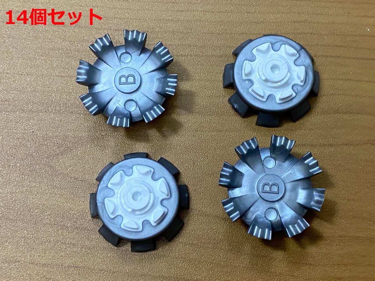 特価☆ゴルフスパイク　スパイク鋲　14個(gè)セット 灰/白　fasttwist3.0/Ｔ-Lok/fasttwist/SLIM-LOK☆新品　