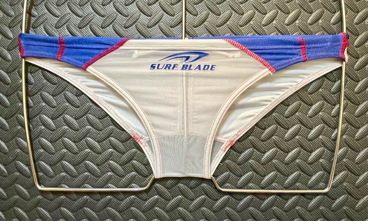 SURFBLADE 競パンSサイズ白系シースルーシンプル透けやすい薄