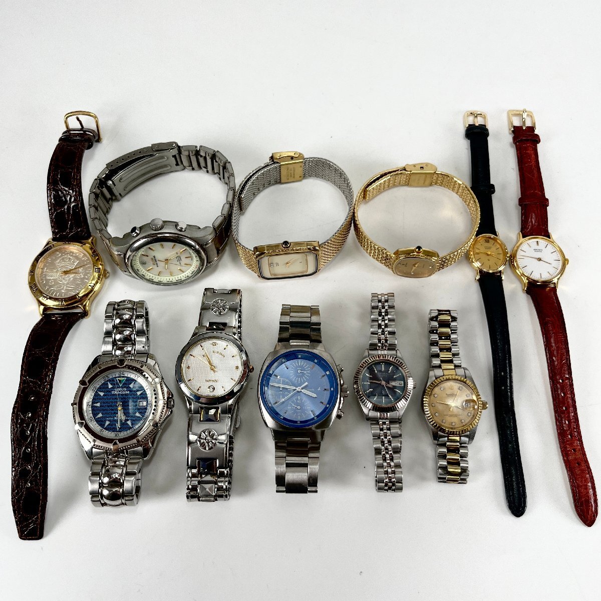 稼働あり】SEIKO CITIZEN CYMA等 時計まとめ 腕時計 大量 稼働あり】SEIKO CITIZEN CYMA等 時計まとめ 腕時計 大量