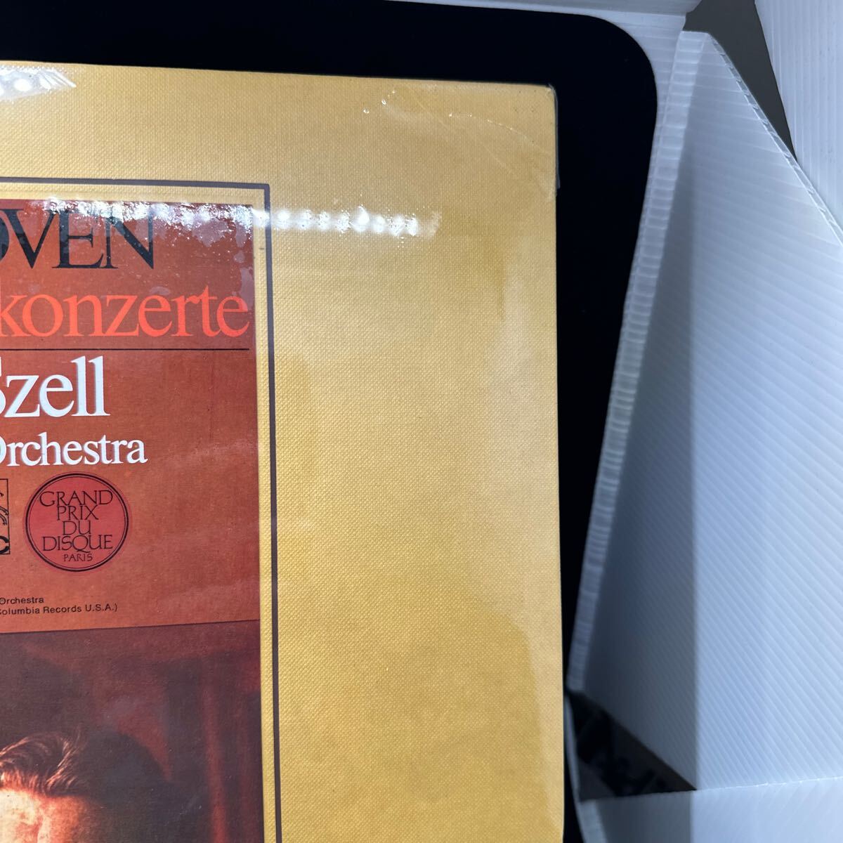 デッドストック未開封品獨(dú)盤5LP! BEETHOVEN ベートーヴェン GILELS SZELL ギレリス セル ピアノ協(xié)奏曲全集 レコード SEALED Die 5 EURODISC