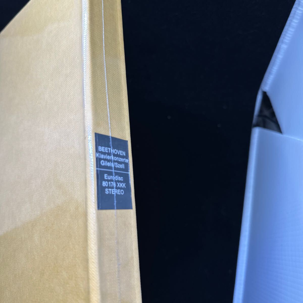 デッドストック未開封品獨(dú)盤5LP! BEETHOVEN ベートーヴェン GILELS SZELL ギレリス セル ピアノ協(xié)奏曲全集 レコード SEALED Die 5 EURODISC