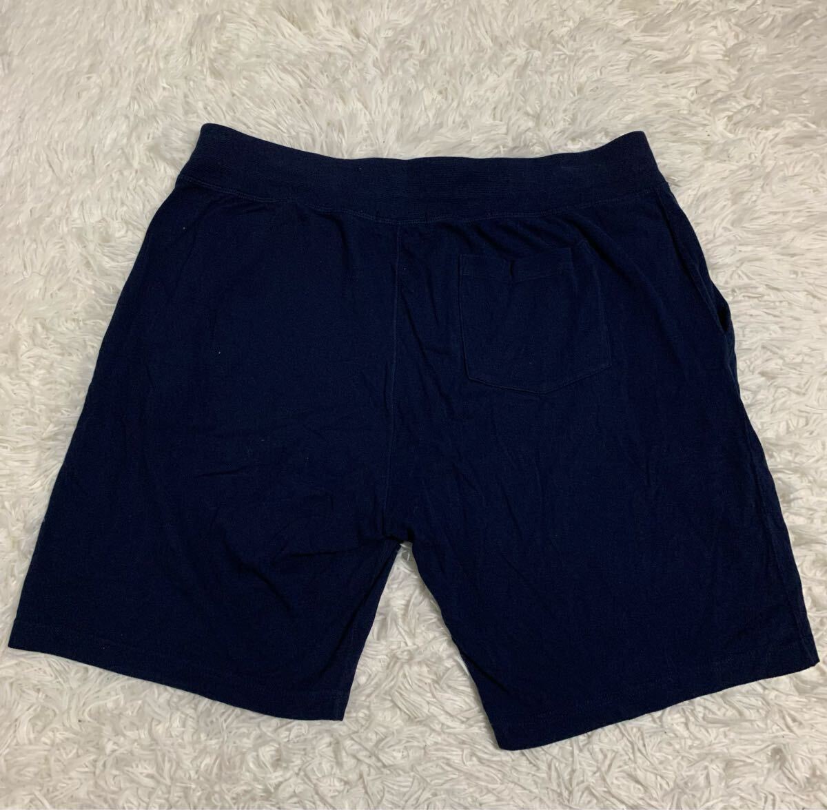 ☆新品☆POLO RALPHLAUREN　ビッグポニーハーフパンツ　ネイビー　L POLO RALPH LAUREN ハーフパンツ ビッグポニー ネイビー XS
