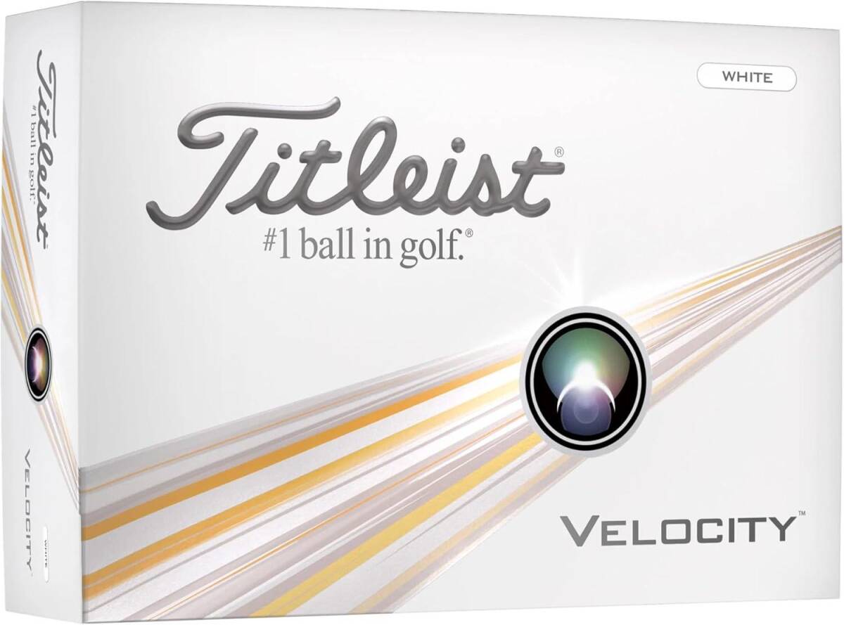 TITLEIST(タイトリスト) ゴルフボール 24 VELOCITY DZ ユニセックス ホワイト