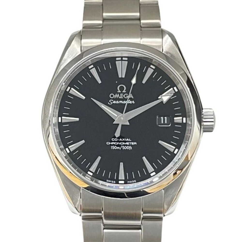 OMEGA オメガ 腕時計 シーマスター アクアテラ コーアクシャル 2503.50 黒文字盤 39mm 150ｍ防水 自動巻き メンズ SEAMASTER