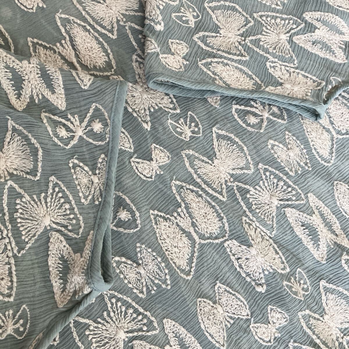 mina perhonen mina perhonen sky flower блуза рубашка вышивка embro Ida Lee embroidery. река Akira 38