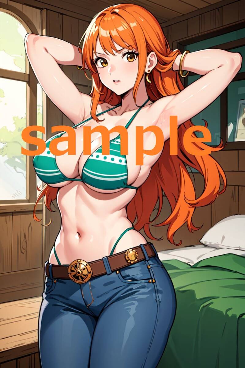 【送料無料】 ナミ　ワンピース CG畫像集　238點(diǎn)　AI イラスト