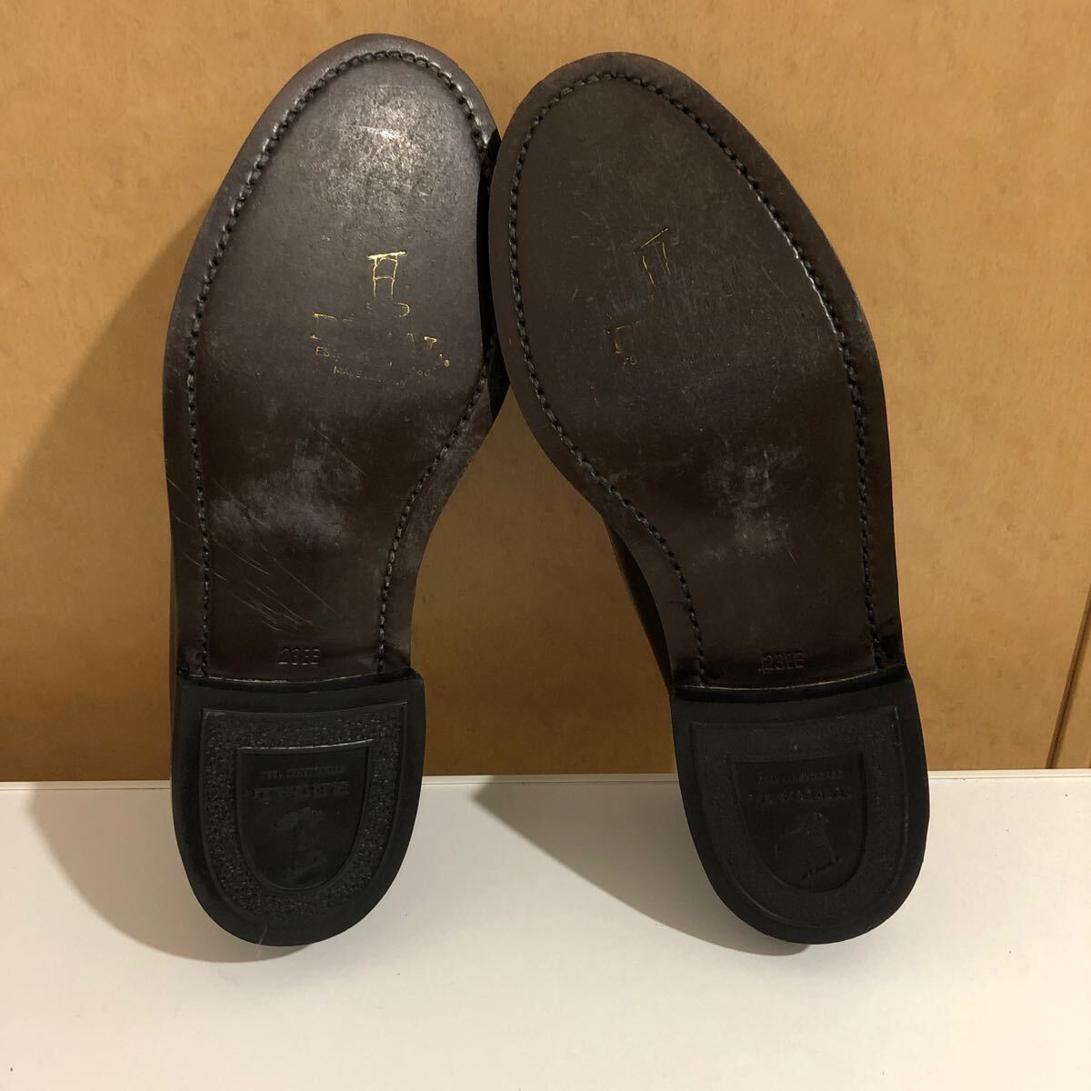 【使用少☆返品OK】リーガル 　メンズ23㎝EE　2177　コインローファー　定番　ブラウン　ビジネス　冠婚葬祭　高級本格靴【REGAL】_画像10