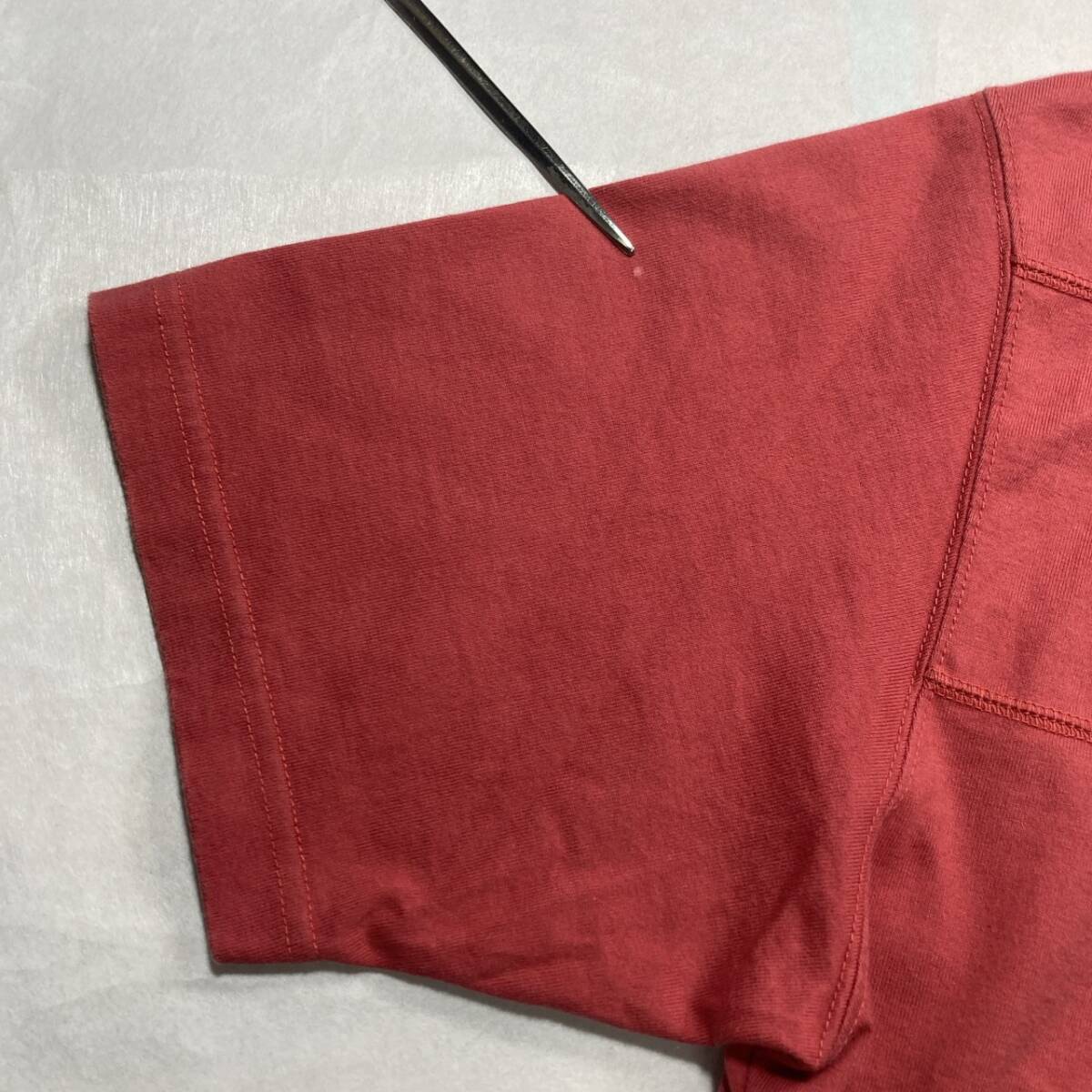 [USED] Polo Ralph Lauren POLO by RALPH LAUREN короткий рукав Rugger рубашка рубашка-поло вышивка Logo б/у одежда M размер crimson red * бесплатная доставка *