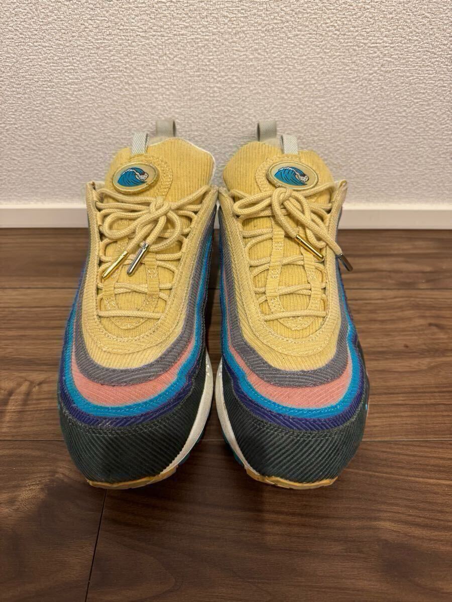 SEAN WOTHERSPOON × AIR MAX 1/97 SW "COLLECTOR'S DREAM" AJ4219-400 (ライトブルーフューリー/ビンテージグリーン/フュージョンバイオレット/レモンウォッシュ)
