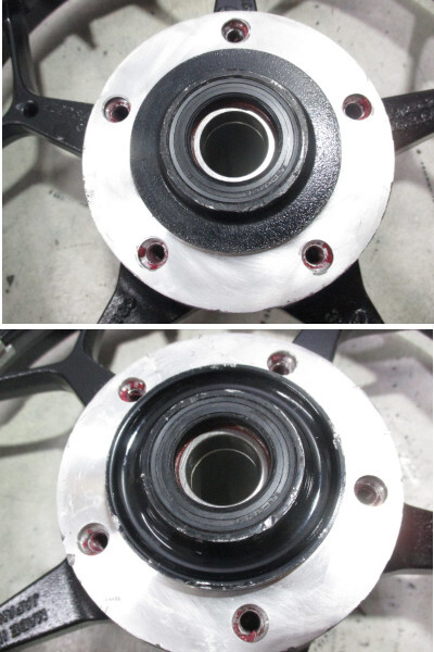 5★ZX-14R用フロントホイール618　純正.めくれ無(wú).17×3.50.25φ.NINJA.〔検索用〕1400GTR.ZZR1400.ZRX1200R.ダエグ.1100.ZX-10R.12R
