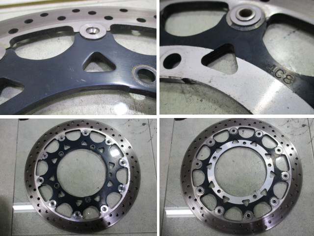 5★YZF-R1用フロントディスクローター611　純正.310φ.4C8.検）5VY.45B.1KB.4C8.14B.RN20.5JJ.YZF-R6.2C0.13S.FZ1.FAZER.MT-10