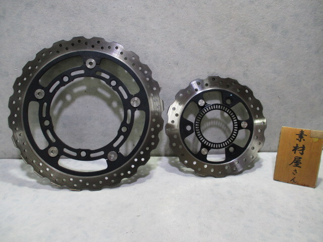 5★NINJA400.NINJA250用前后ディスクローター611　純正.310φ.220φ.’18年以降.EX400G.EX250P.検）ZX-25R.4R.ニンジャ650.650R.