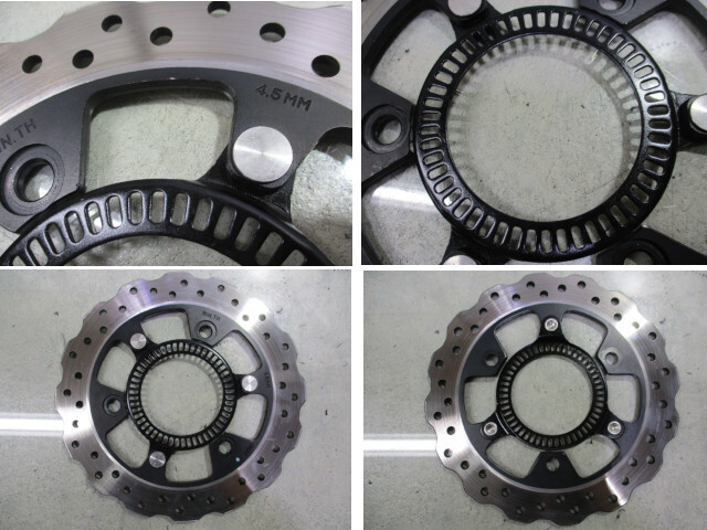 5★NINJA400.NINJA250用前后ディスクローター611　純正.310φ.220φ.’18年以降.EX400G.EX250P.検）ZX-25R.4R.ニンジャ650.650R.