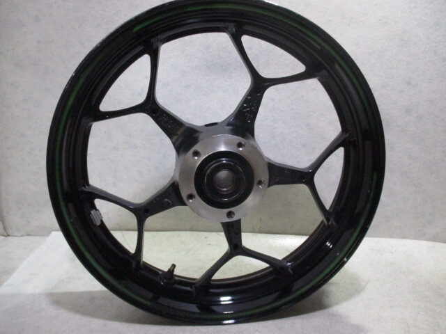 5★ZX-14R用フロントホイール618　純正.めくれ無(wú).17×3.50.25φ.NINJA.〔検索用〕1400GTR.ZZR1400.ZRX1200R.ダエグ.1100.ZX-10R.12R