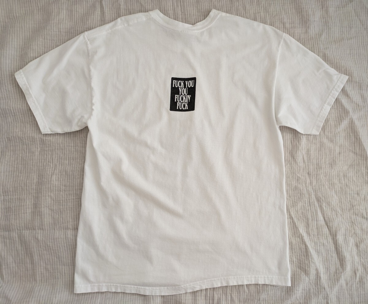 90s FUCK YOU YOU FUCKIN' FUCK 映畫 Tシャツ L BLUE VELVET デヴィットリンチ　野村訓市　80s 企業(yè)　ムービー　Hanes 90年代　Champion　