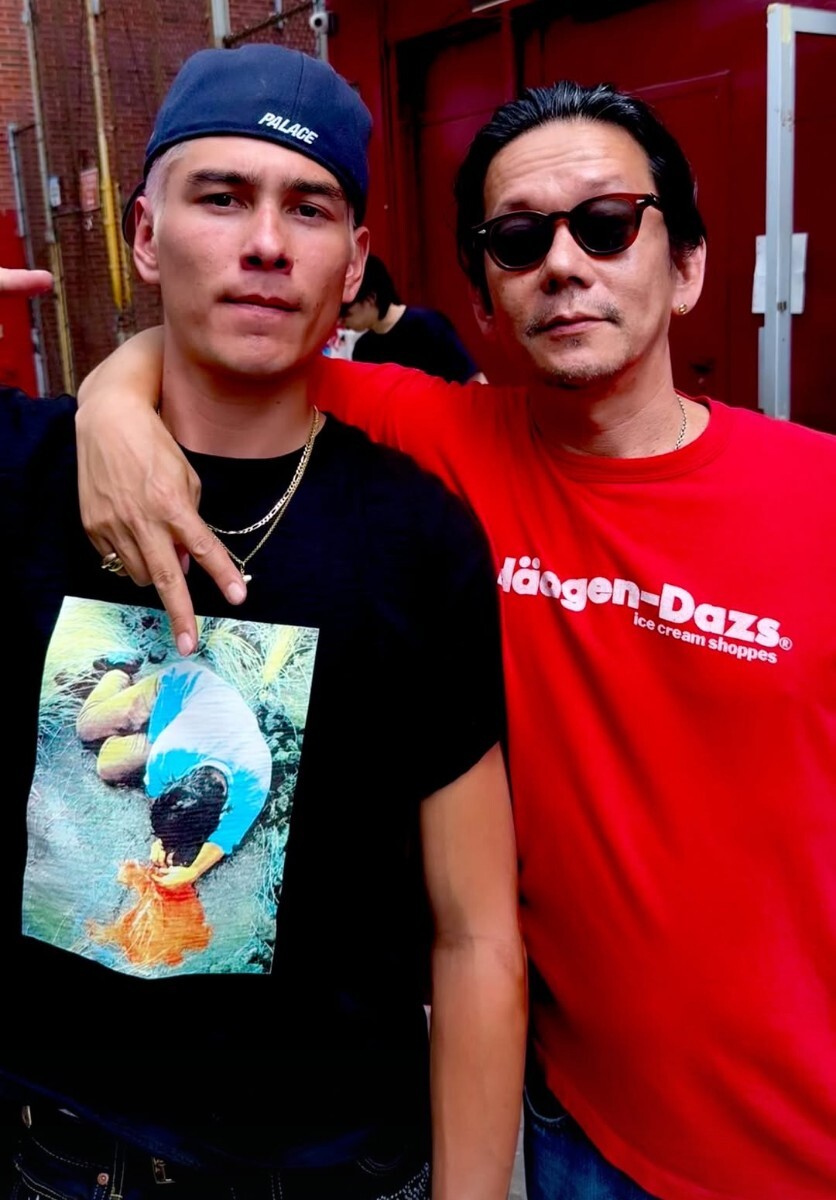 70s ハーゲンダッツ　Haagen‐Dazs ラッセル Tシャツ L WASTED YOUTH HUMAN MADE 80s 90s BLACK FLAG MINOR THREAT　Champion　野村訓市
