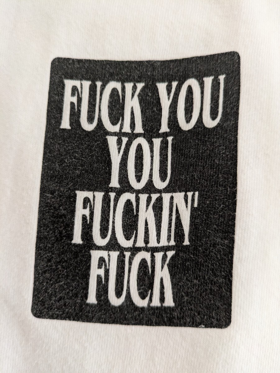 90s FUCK YOU YOU FUCKIN' FUCK 映畫 Tシャツ L BLUE VELVET デヴィットリンチ　野村訓市　80s 企業(yè)　ムービー　Hanes 90年代　Champion　