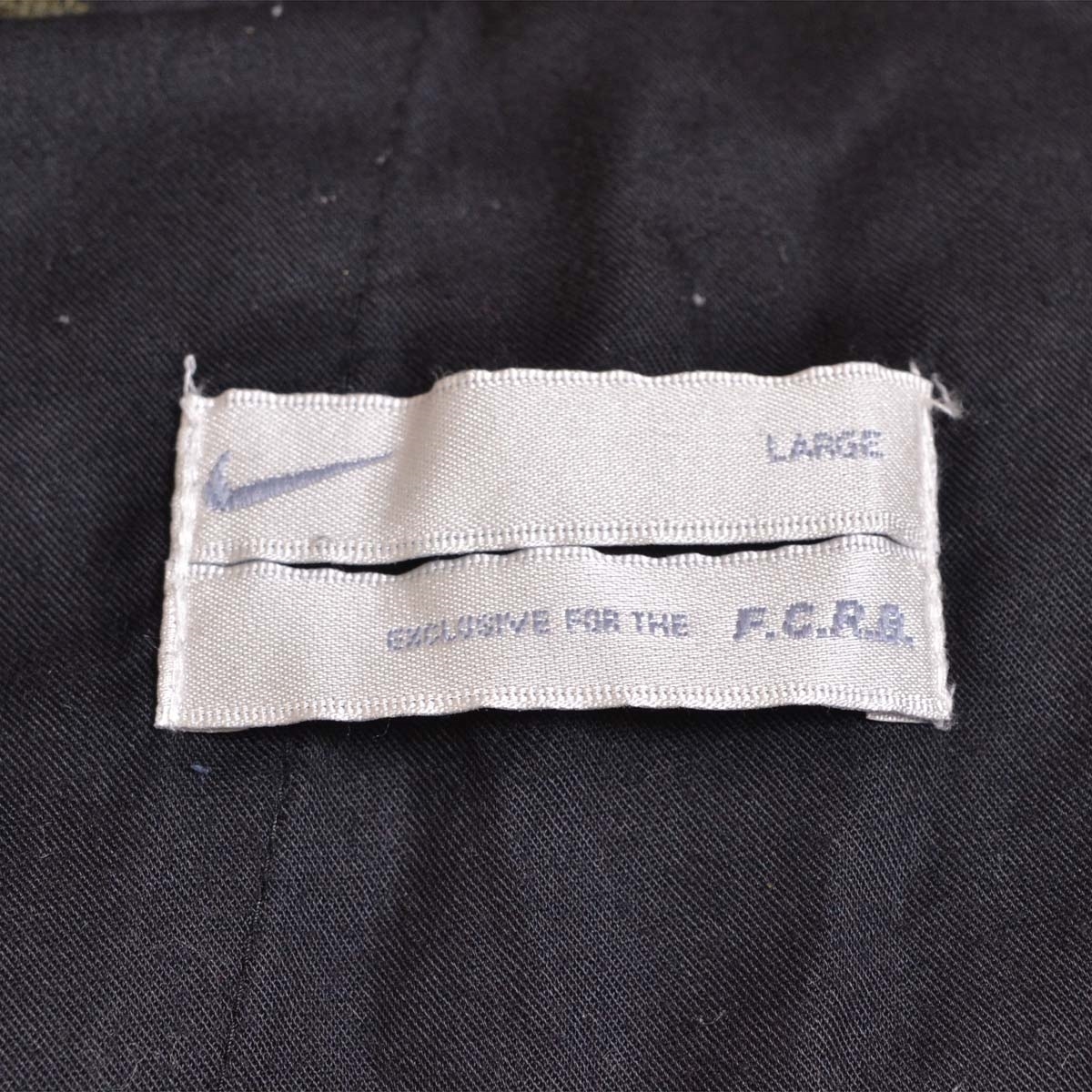 〇508508 NIKE × F.C.R.B. ナイキ × FCレアルブリストル ○パンツ ベンチレーションパンツ 465456-202 サイズL メンズ カーキ グリーン_画像8