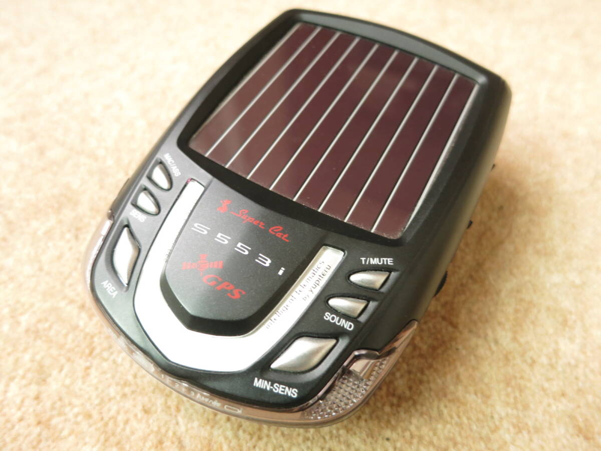 Yupiteru ユピテル S553i GPSアンテナ一體型コードレスレーダー探知機　年代物